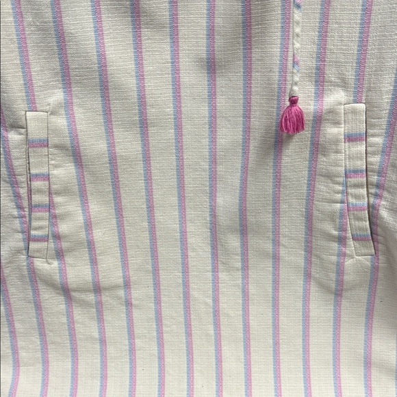 Southern Tide Pink and Cream Striped Garment Dress - Picture 4 of 6